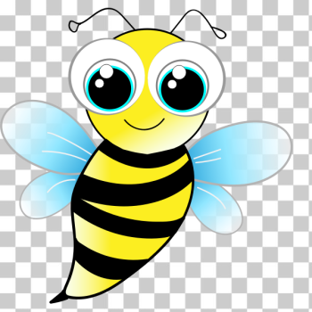 SVG Bee with big eyes SVG Bee with big eyes