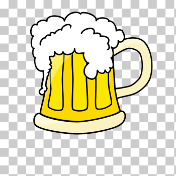 SVG Beer mug clip art vector SVG Beer mug clip art vector