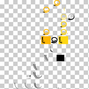 SVG bent pencil effect SVG bent pencil effect