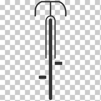 SVG Bicycle front view SVG Bicycle front view