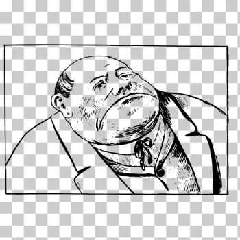 SVG Big Sad Man SVG Big Sad Man