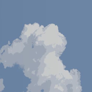 SVG Big white clouds on blue sky SVG Big white clouds on blue sky