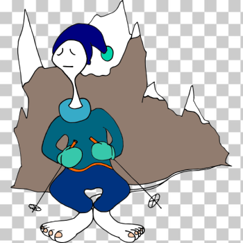 SVG Bigfoot Skiing SVG Bigfoot Skiing