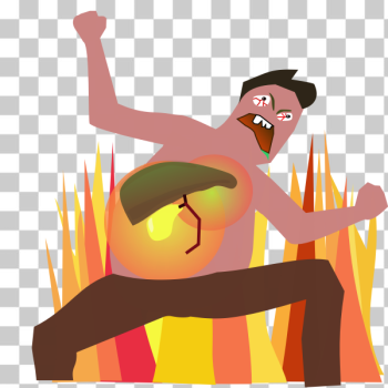SVG bile cartoon man SVG bile cartoon man