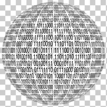 SVG Binary sphere SVG Binary sphere