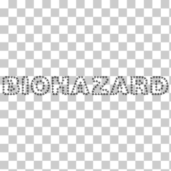 SVG Biohazard typography SVG Biohazard typography
