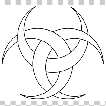 SVG Biohazard vector icon SVG Biohazard vector icon