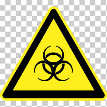 SVG Biohazard warning sign vector image SVG Biohazard warning sign vector image