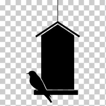 SVG Bird house silhouette SVG Bird house silhouette