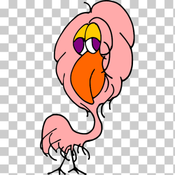 SVG Birdie in pink SVG Birdie in pink