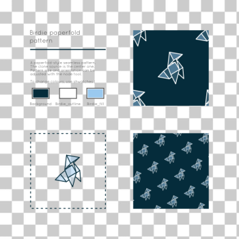 SVG Birdie pattern SVG Birdie pattern