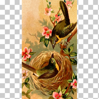 SVG Birds in nest SVG Birds in nest