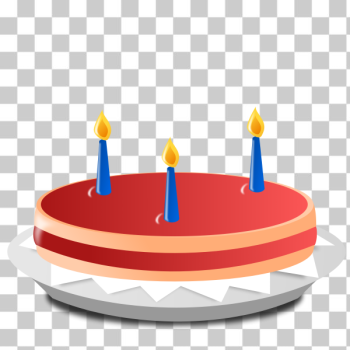 SVG Birthday cake with blue candles SVG Birthday cake with blue candles