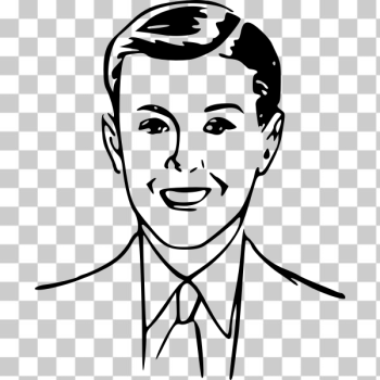 SVG Black and retro boy SVG Black and retro boy