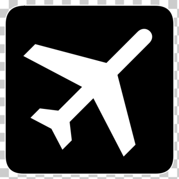 SVG Black and white airplane take off SVG Black and white airplane take off