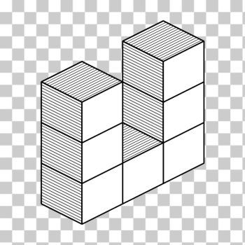SVG Black and white cubes for coloring SVG Black and white cubes for coloring