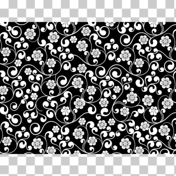 SVG Black and white floral pattern SVG Black and white floral pattern