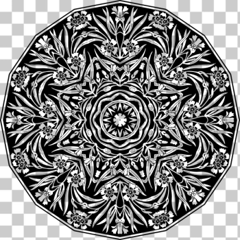 SVG Black and white flowery pattern SVG Black and white flowery pattern