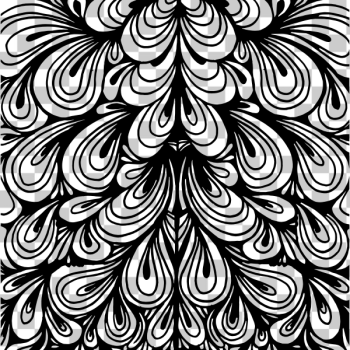 SVG Black and white paper sheet