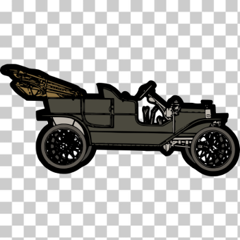 SVG Black car model SVG Black car model