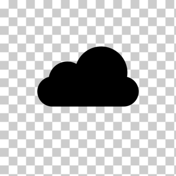 SVG Black cloud SVG Black cloud