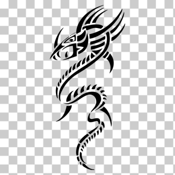 SVG Black dragon illustration SVG Black dragon illustration