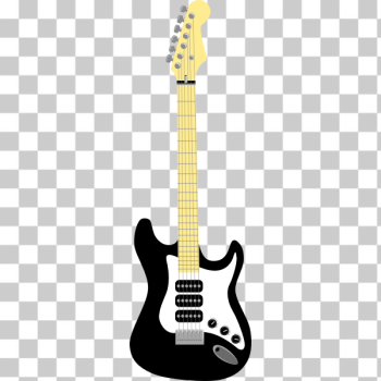 SVG Black guitar vector illustration SVG Black guitar vector illustration
