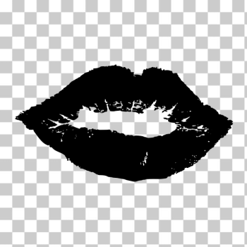 SVG Black lips SVG Black lips