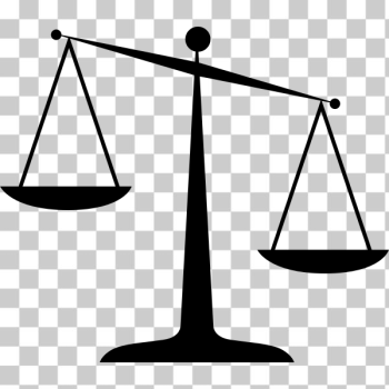 SVG Black scales of justice vector graphics