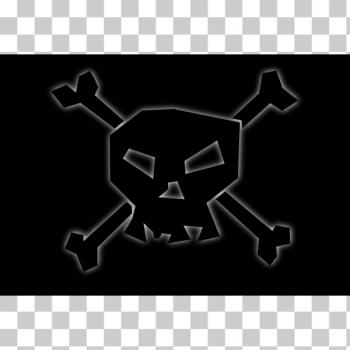 SVG Black skull and bones SVG Black skull and bones