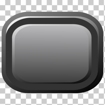 SVG Black vector clip art of PC button SVG Black vector clip art of PC button
