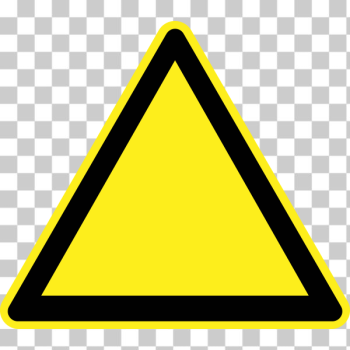 SVG Blank hazard warning sign vector image SVG Blank hazard warning sign vector image