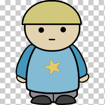 SVG Blond boy SVG Blond boy