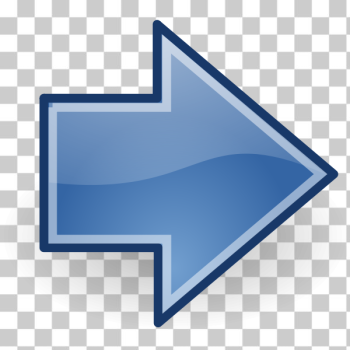SVG Blue arrow