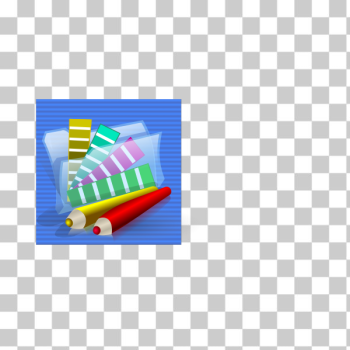 SVG Blue background drawing folder computer icon vector illustration