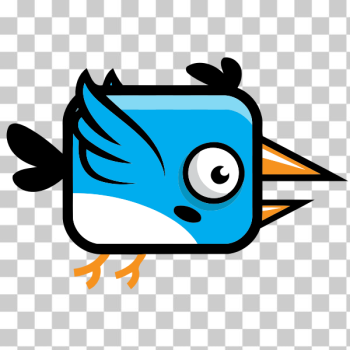 SVG Blue bird with small wings SVG Blue bird with small wings