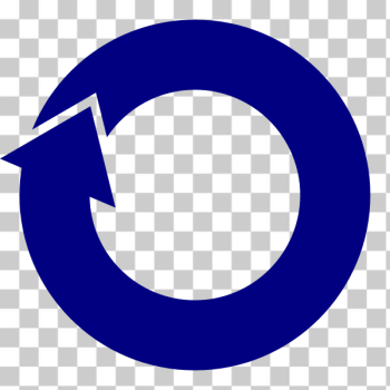 SVG Blue circle arrow