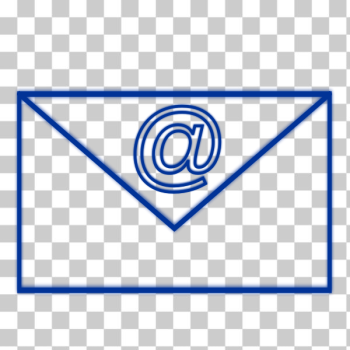 SVG Blue envelope SVG Blue envelope