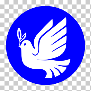SVG Blue flying dove silhouette vector drawing SVG Blue flying dove silhouette vector drawing
