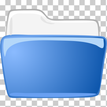 SVG Blue folder icon SVG Blue folder icon