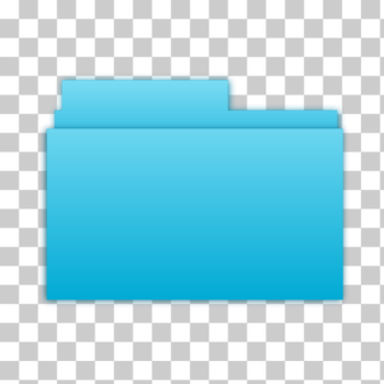SVG Blue folder symbol