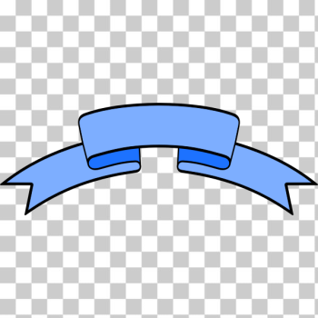 SVG Blue outlined banner SVG Blue outlined banner