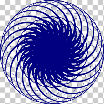 SVG Blue swirl