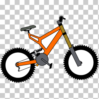 SVG BMX bike vector