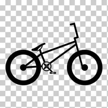 SVG BMX like bike vector clip art