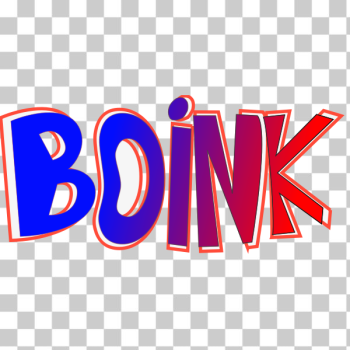 SVG BOINK in color SVG BOINK in color