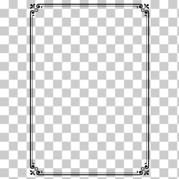 SVG Border 93 A4 size SVG Border 93 A4 size