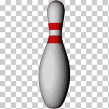 SVG Bowling pin icon vector illustration