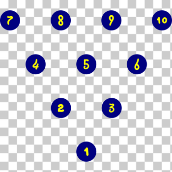SVG Bowling Pin Layout