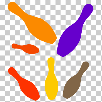 SVG Bowling pins